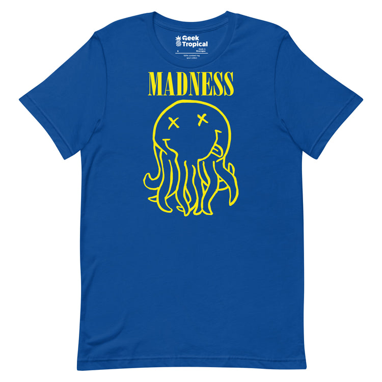 Madness T-Shirt Geek Nerd Advertise to Meta Fantasy Prints FLOW DESC WRITING