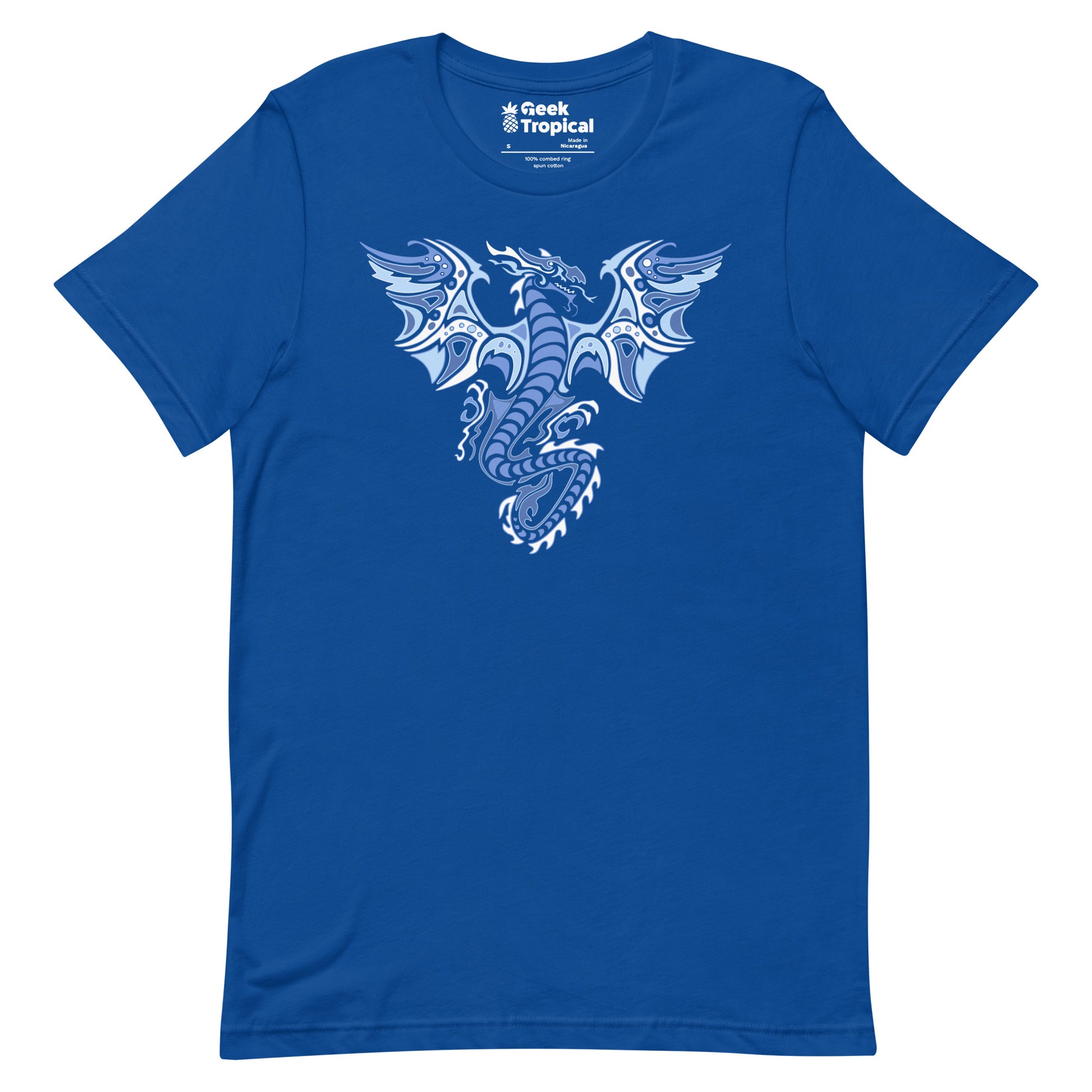 Ice Tribal Dragon T-Shirt 13