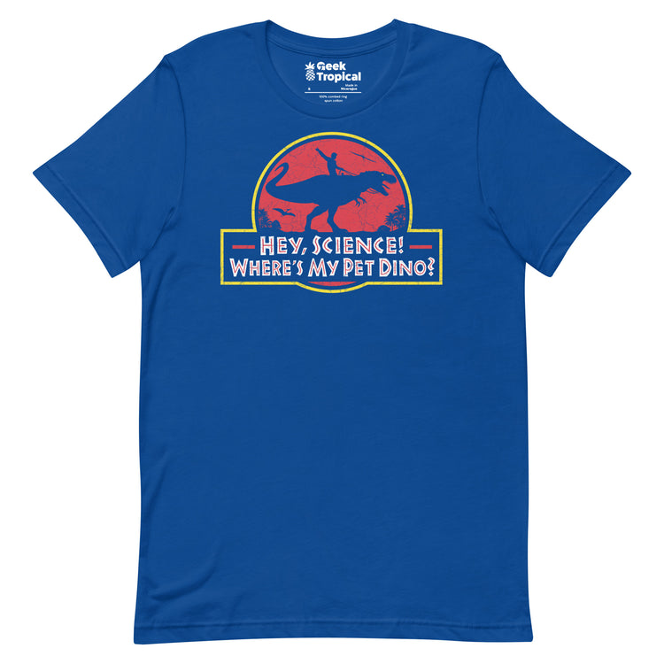 Where Is My Dinosaur T-Shirt Geek Nerd Advertise to Meta dinosaur print FLOW DESC WRITING