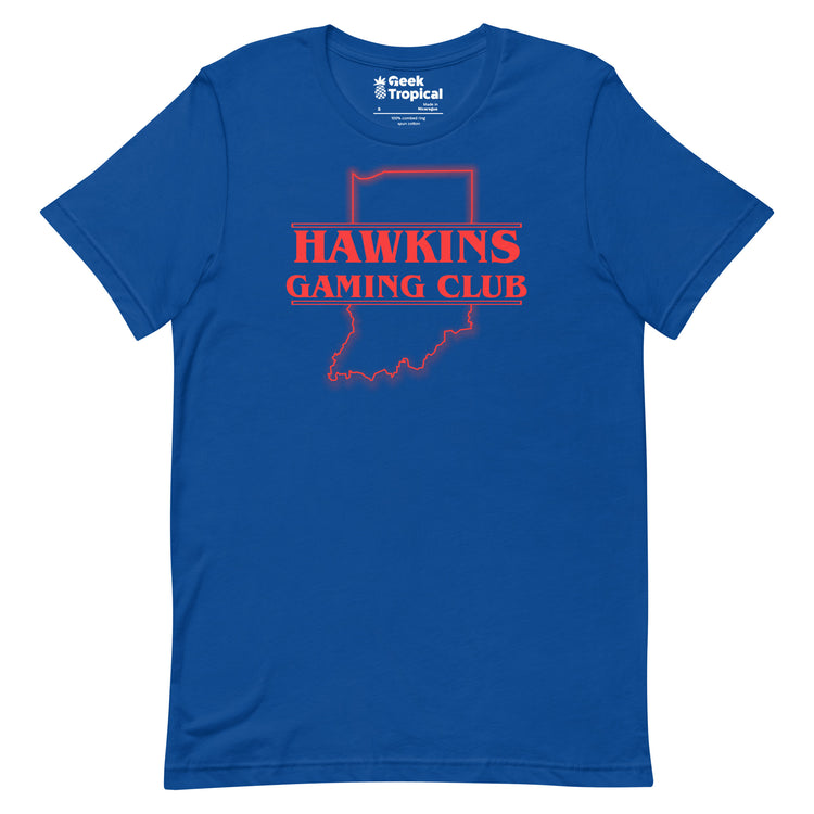 Hawkins Gaming Club T-Shirt Geek Nerd Advertise to Meta dnd & rpg print Fantasy Prints