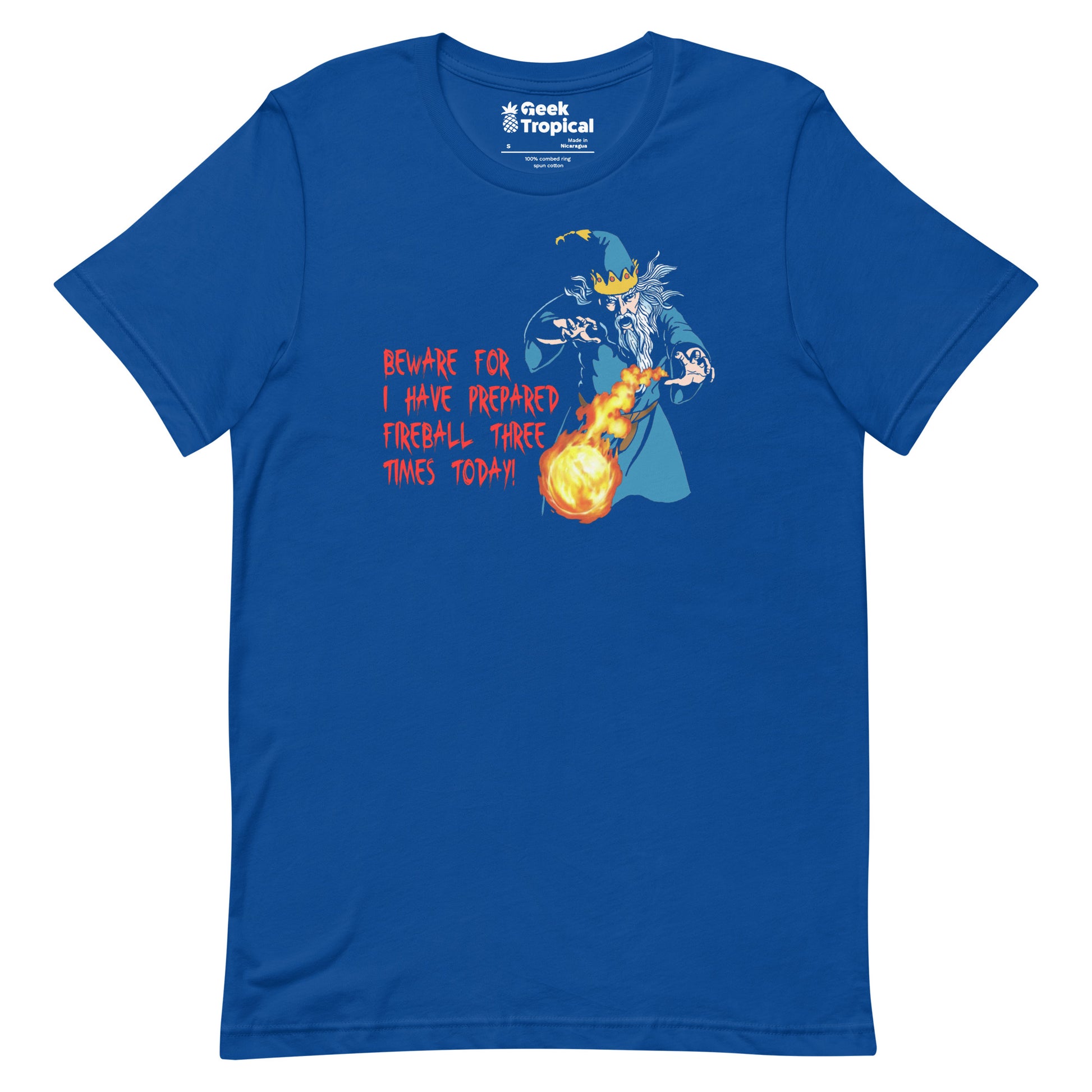 Fireball Prepared Wizard T-Shirt 9