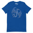 Blue Tribal Dragon T-Shirt 11