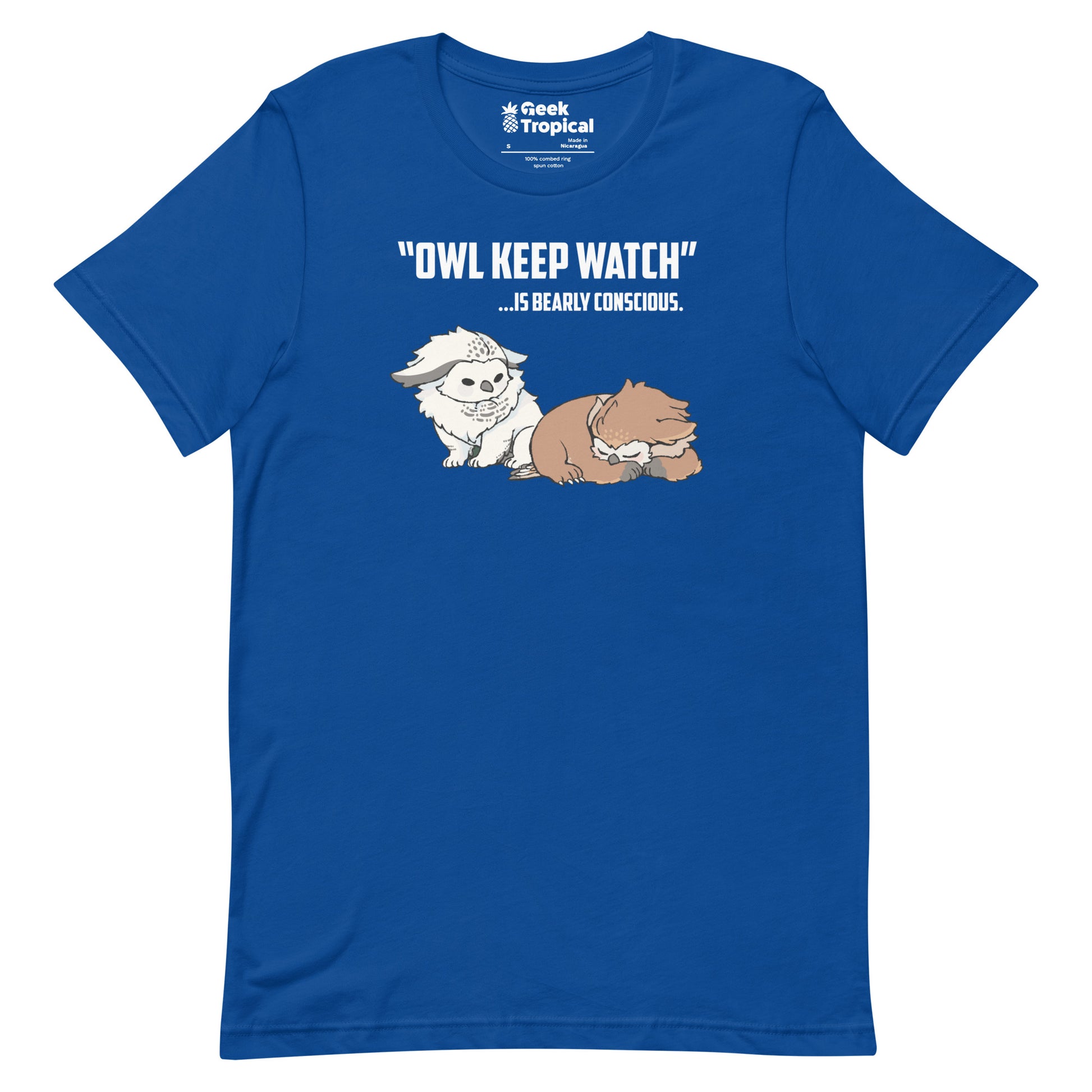 Owl Keep Watch Is Bearly Conscious Owlbears T-Shirt 10