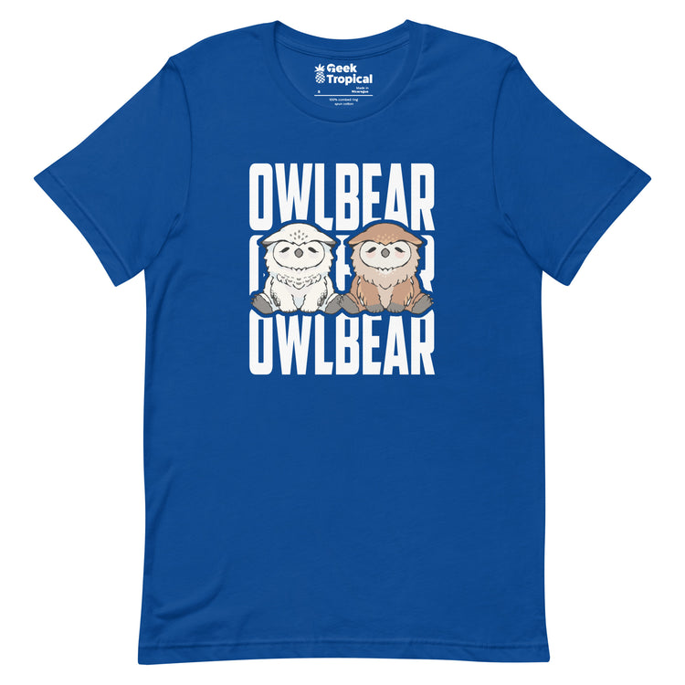 Dnd Owlbears T-Shirt Geek Nerd Advertise to Meta Animal Patterns Design by Ardi Tong