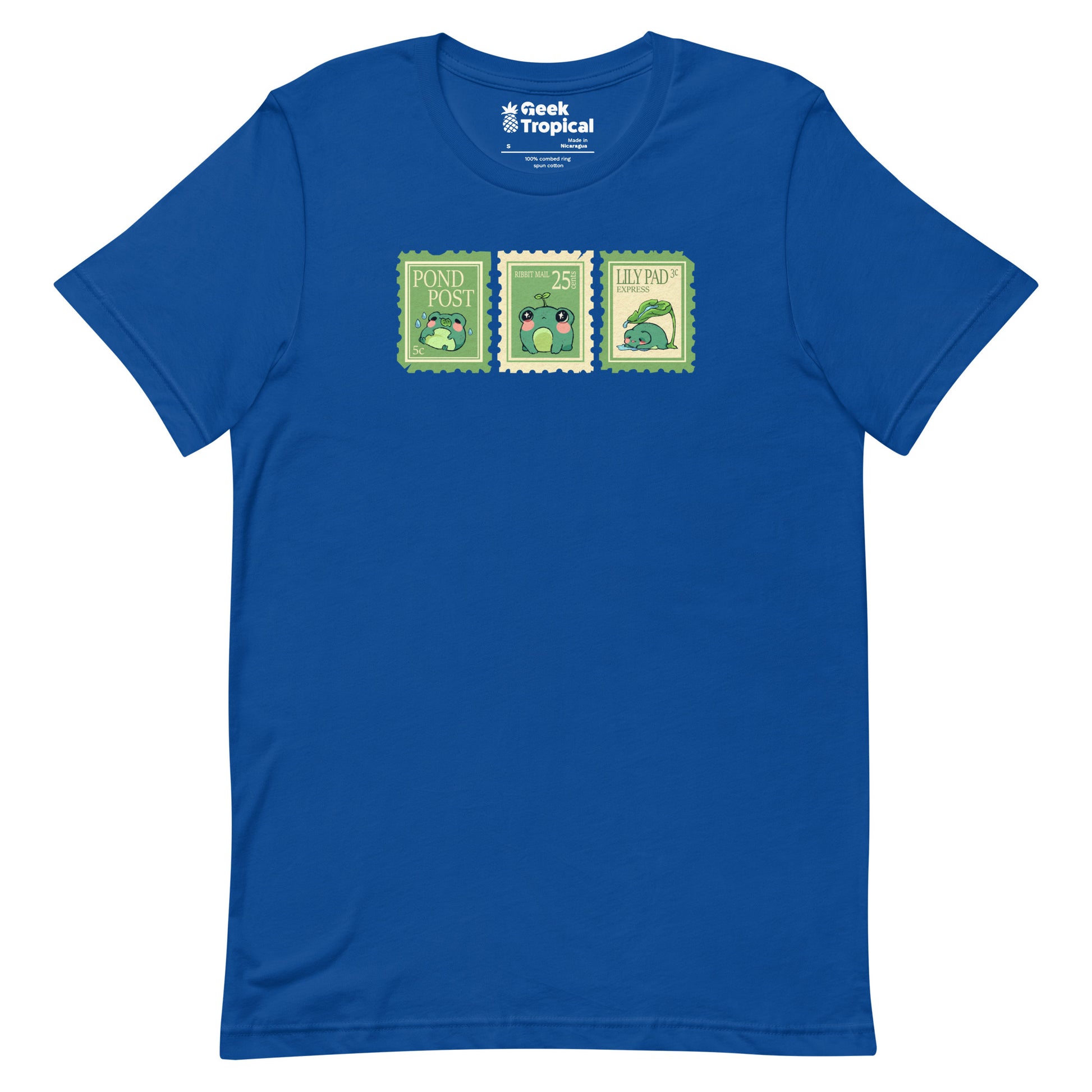 Raining Frogs Stamps T-Shirt 9