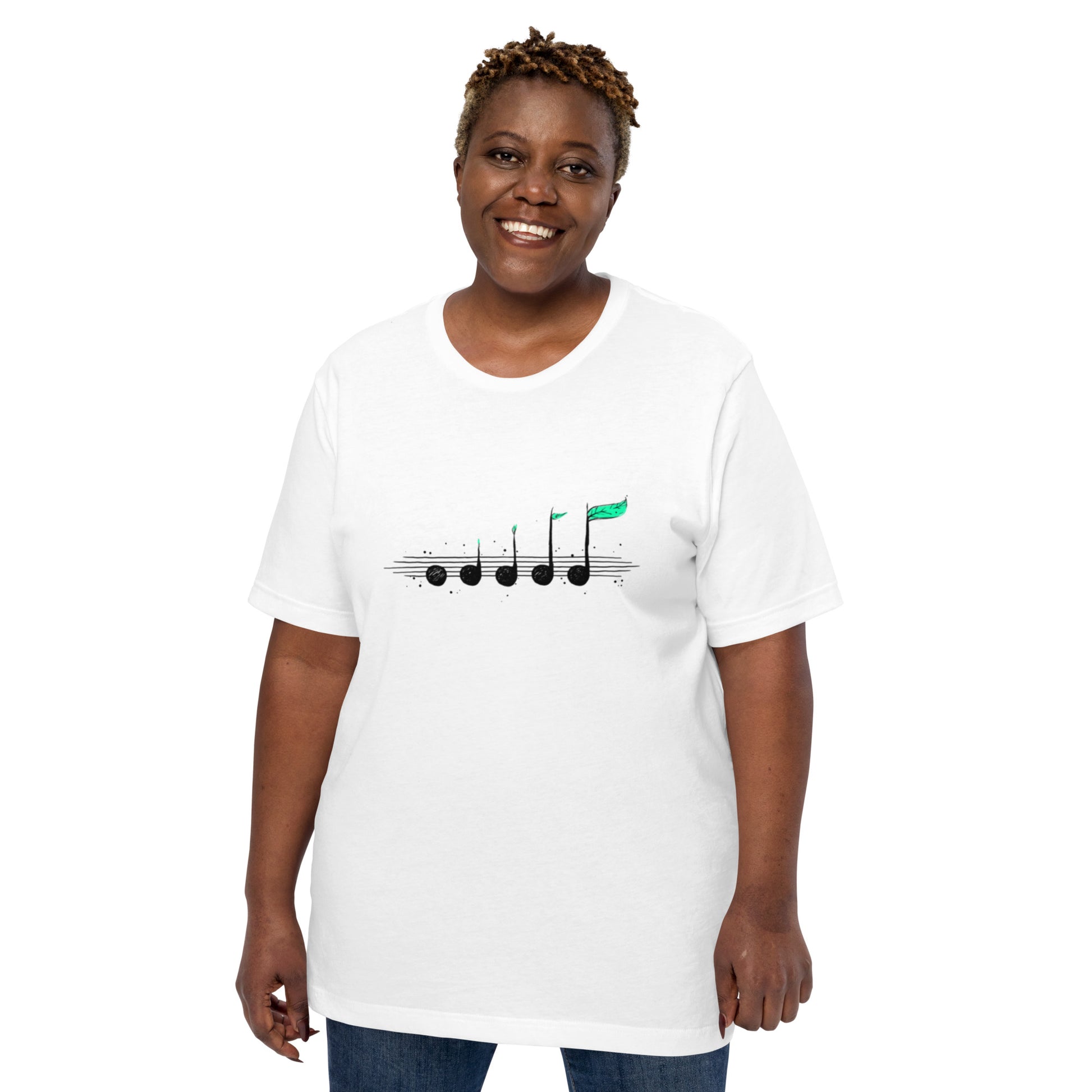 Biosphere Music Notes T-Shirt Geek Nerd Design by Tobe Fonseca FLOW DESC WRITING music print