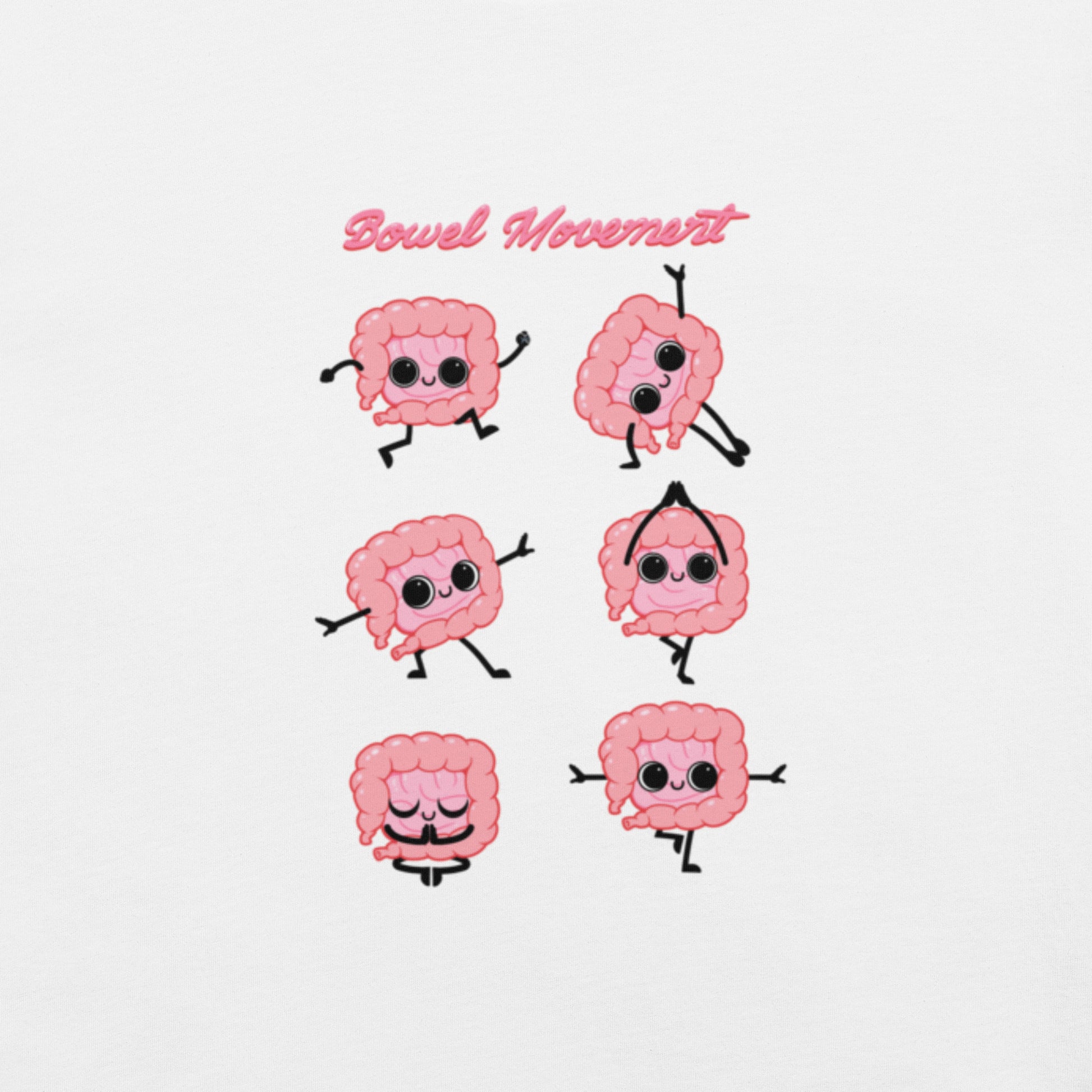 Bowel Movement T-Shirt Geek Nerd Design by Tobe Fonseca FLOW DESC WRITING Funny Prints