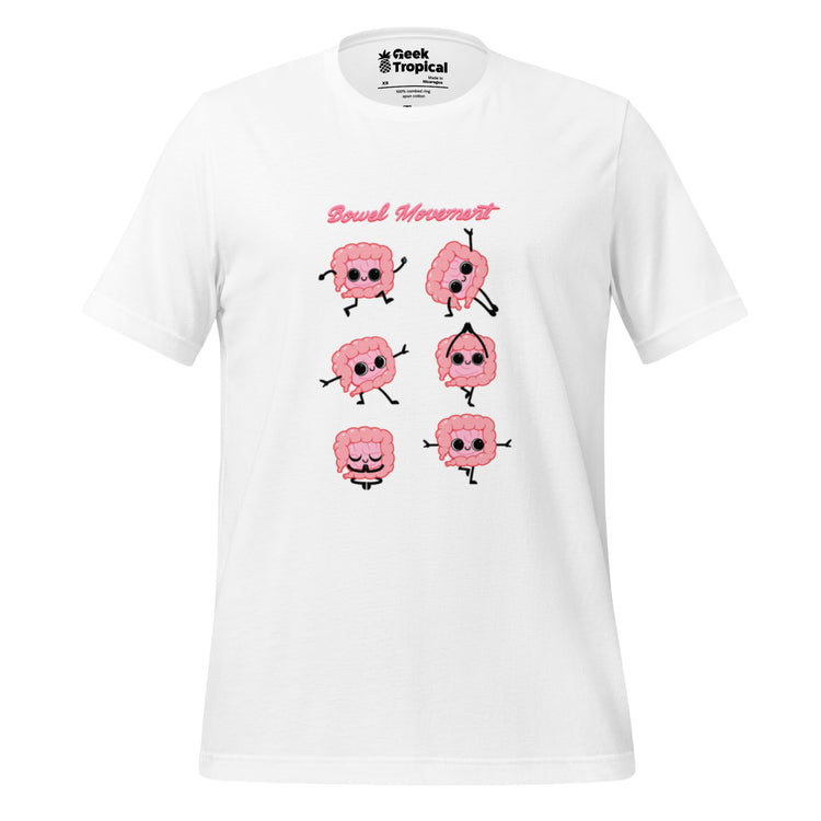 Bowel Movement T-Shirt Geek Nerd Design by Tobe Fonseca FLOW DESC WRITING Funny Prints