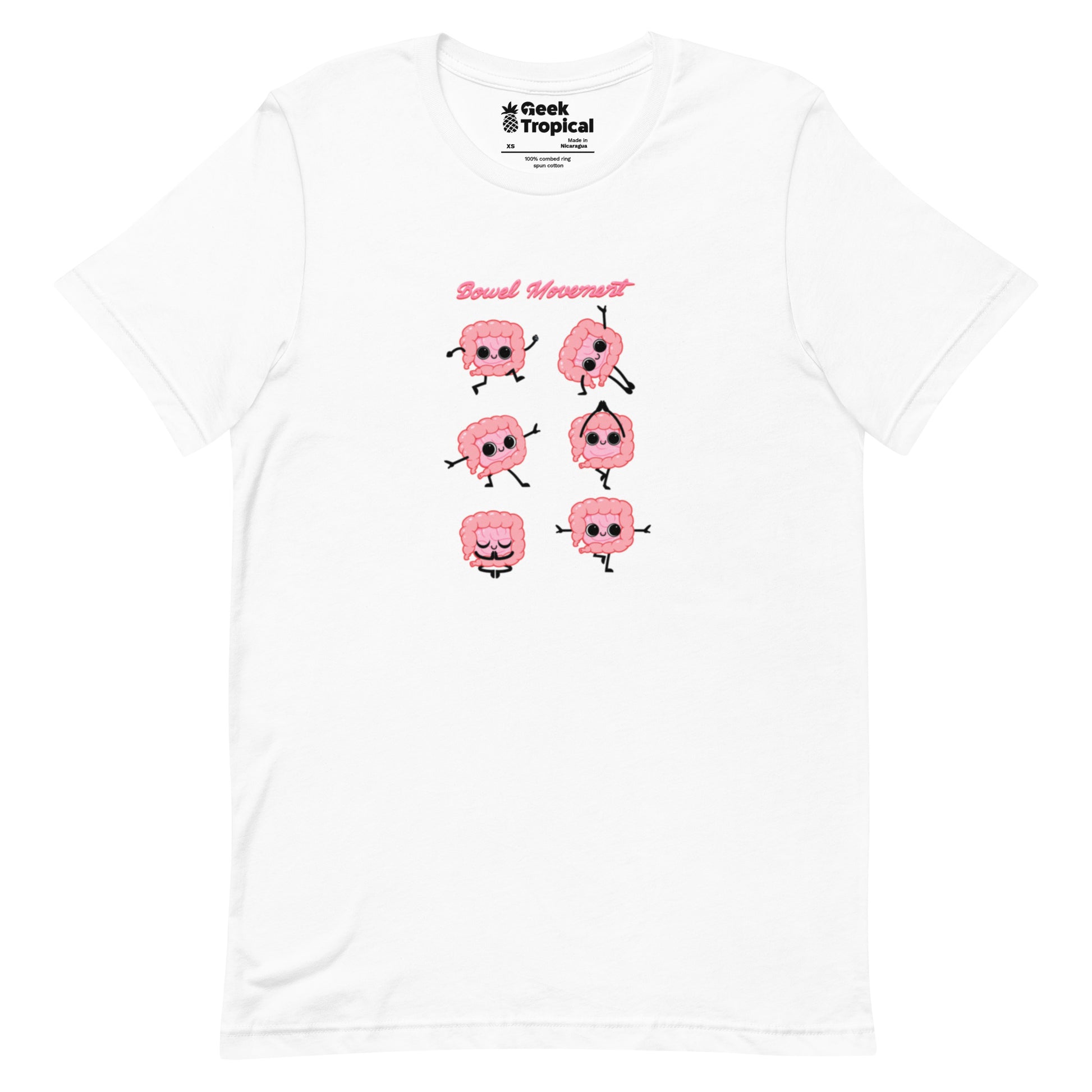 Bowel Movement T-Shirt Geek Nerd Design by Tobe Fonseca FLOW DESC WRITING Funny Prints