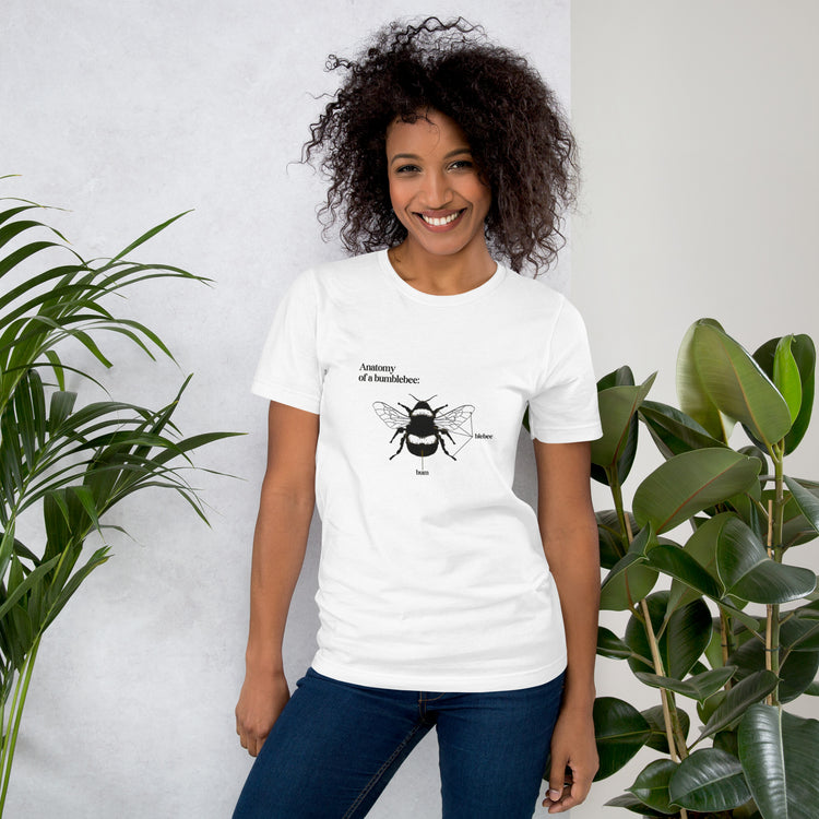 Bumblebee Anatomy T-Shirt Geek Nerd Animal Patterns Design by Tobe Fonseca FLOW DESC WRITING