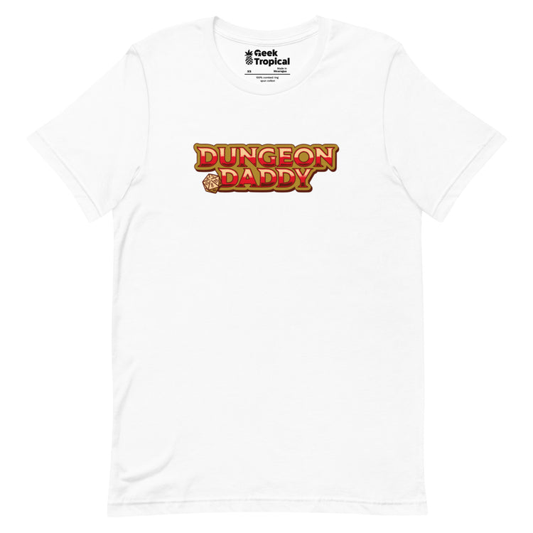 DND Dungeon Daddy T-Shirt Geek Nerd Design by Tobe Fonseca dnd & rpg print Fantasy Prints