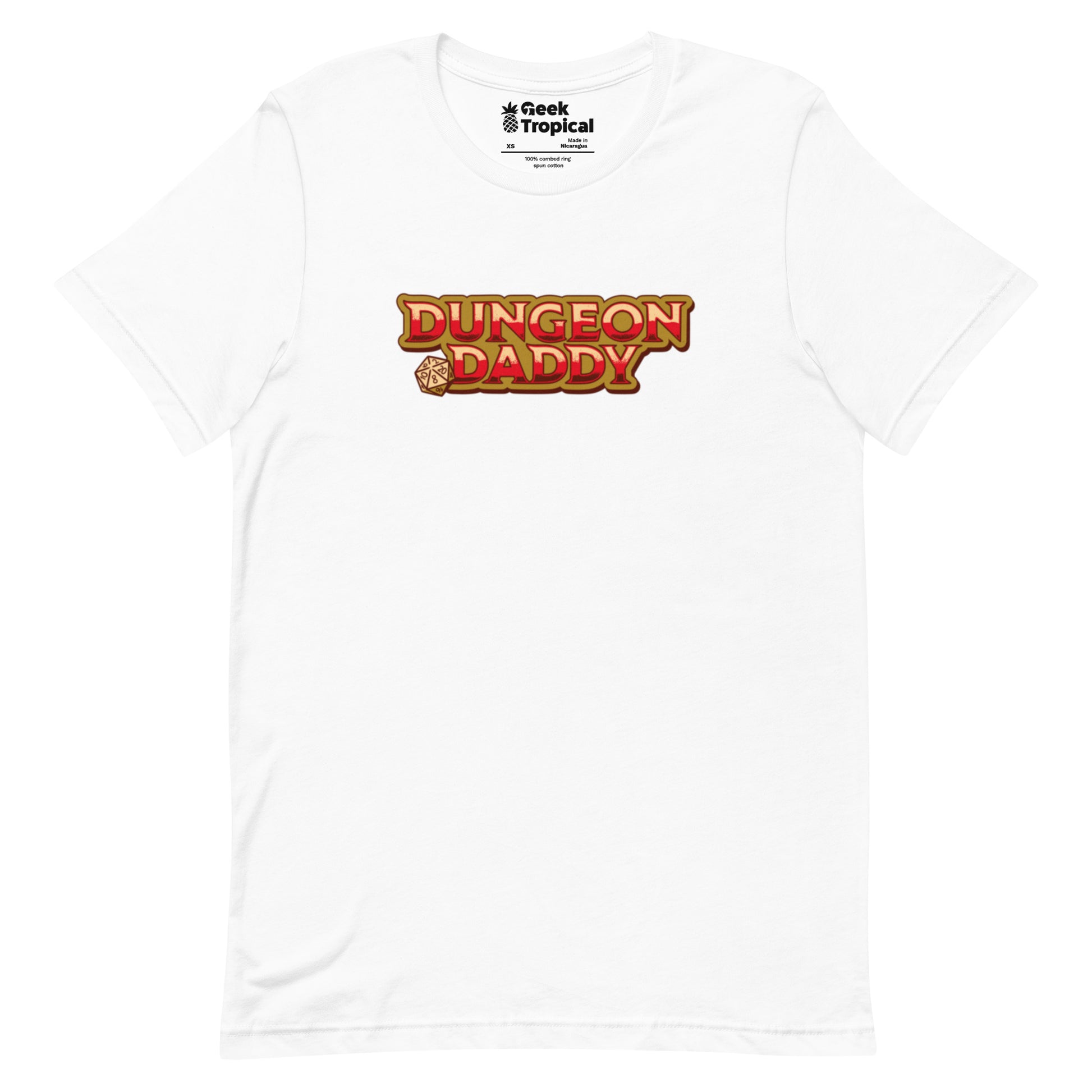 DND Dungeon Daddy T-Shirt Geek Nerd Design by Tobe Fonseca dnd & rpg print Fantasy Prints