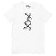 DNA Piano Music T-Shirt Geek Nerd Design by Tobe Fonseca FLOW DESC WRITING music print