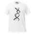 DNA Piano Music T-Shirt Geek Nerd Design by Tobe Fonseca FLOW DESC WRITING music print