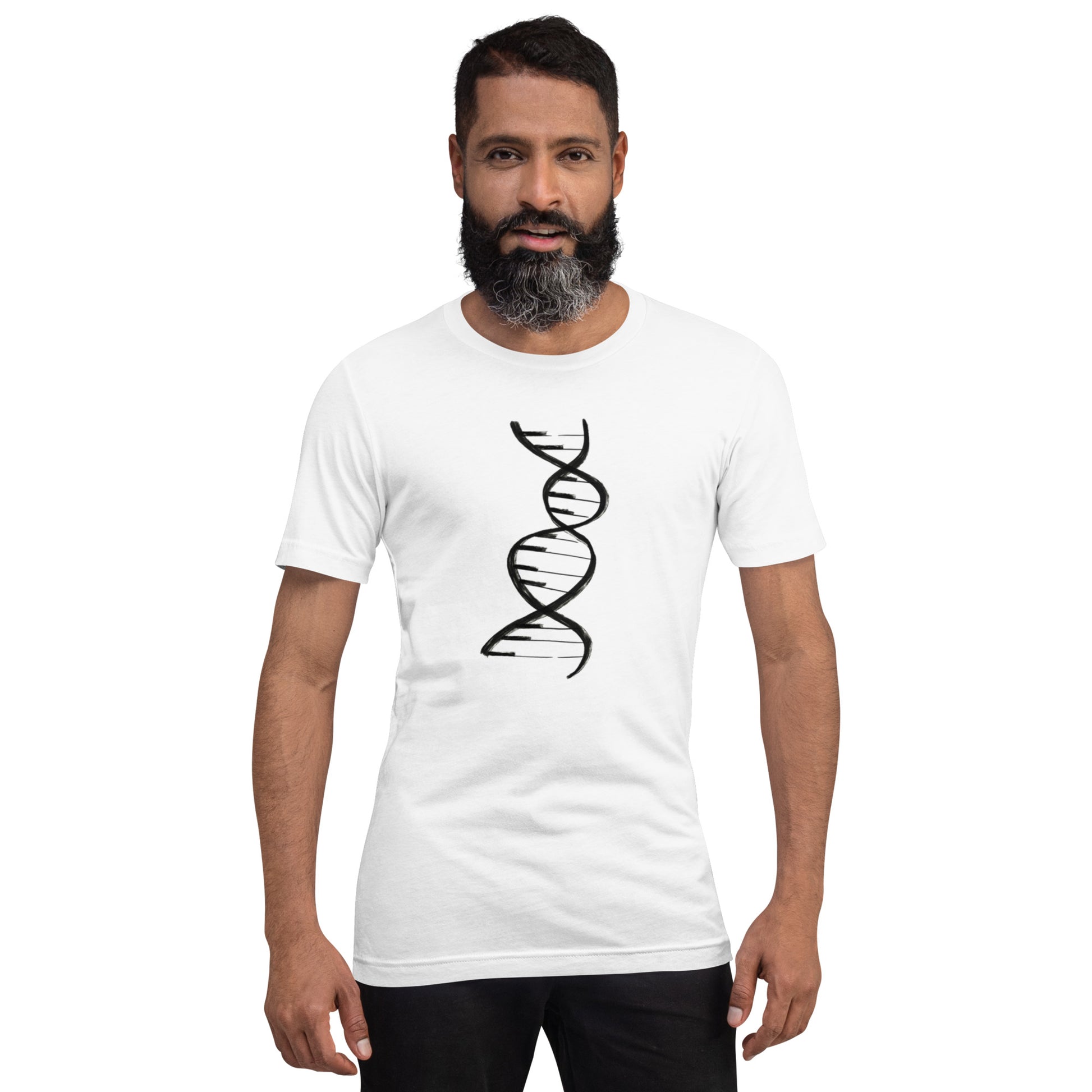 DNA Piano Music T-Shirt Geek Nerd Design by Tobe Fonseca FLOW DESC WRITING music print