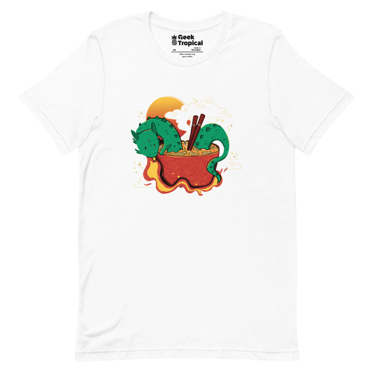Hot Noddle Dragon T-Shirt Geek Nerd