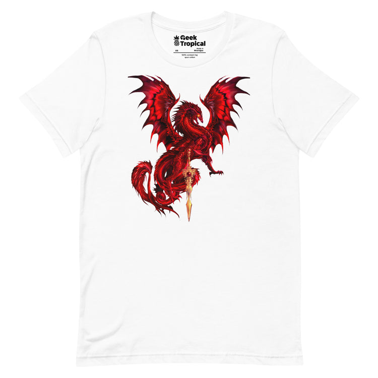 Dragonblade BLOODBLADE T-Shirt Geek Nerd Advertise to Meta Design by Ruth Thompson Fantasy Prints