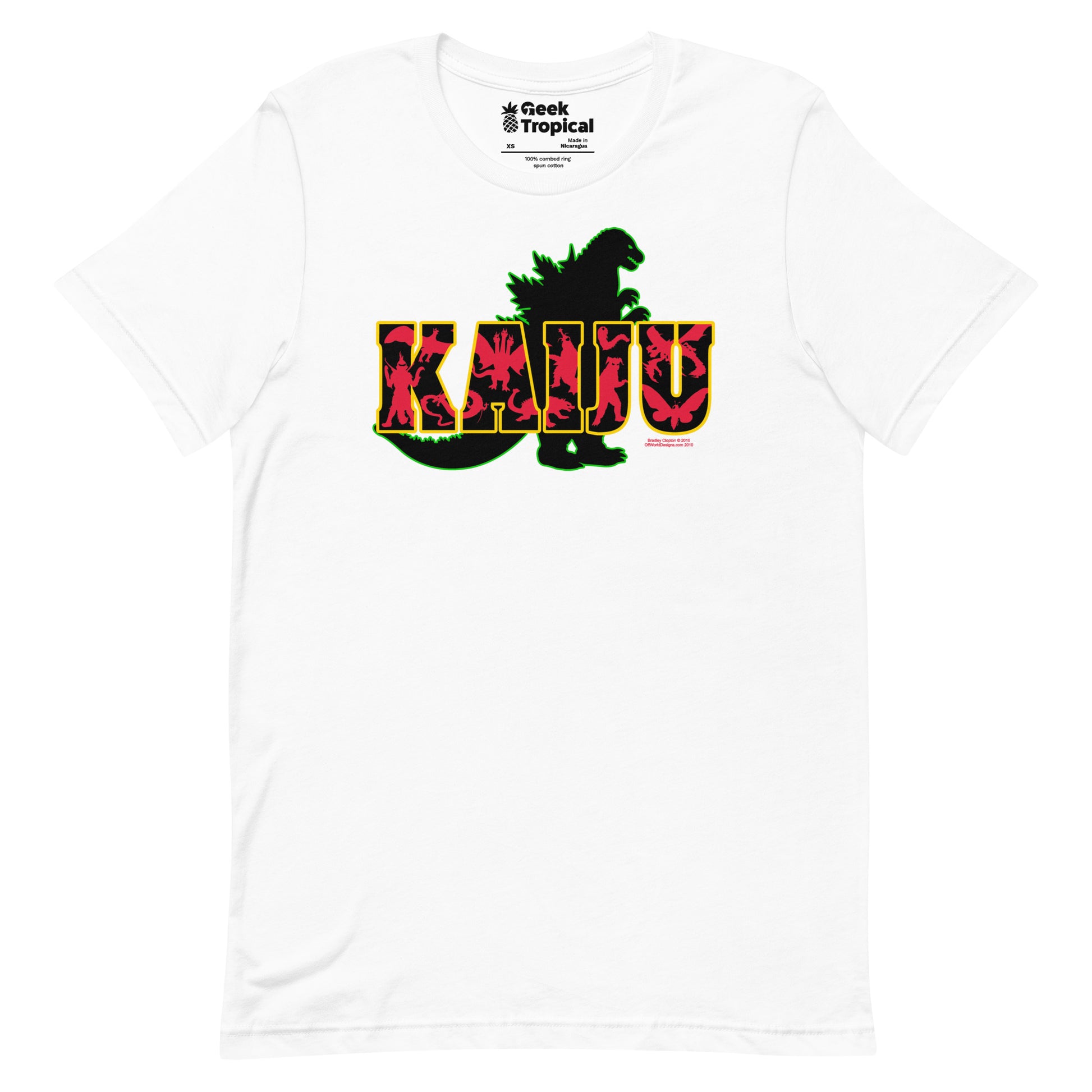 Kaiju BC t-shirt Geek Nerd Advertise to Meta Anime dinosaur print