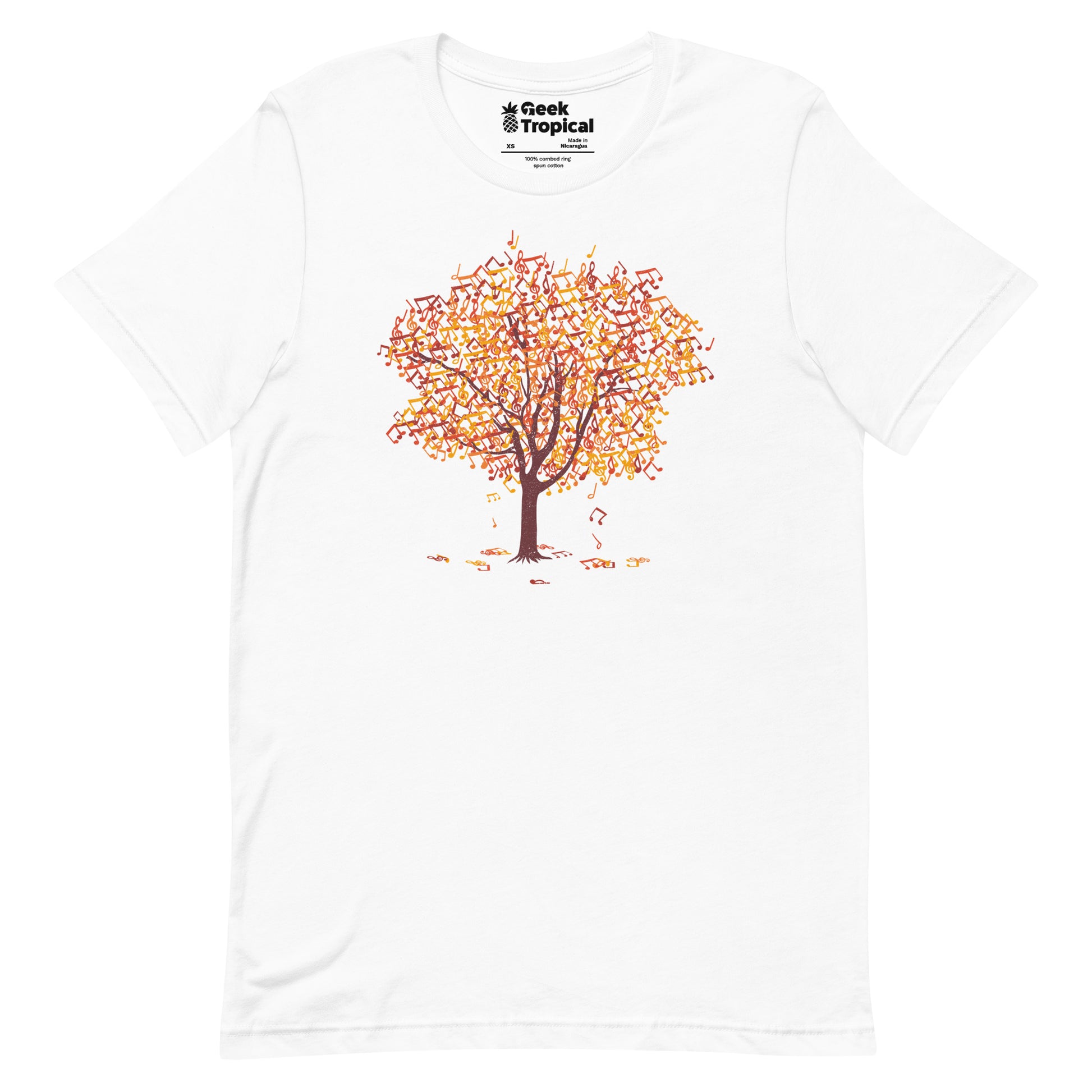 Musical Notes Tree T-Shirt 17