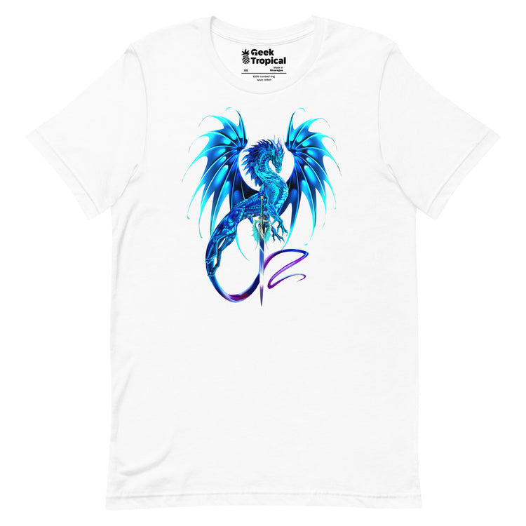 Dragonblade SEABLADE T-Shirt Geek Nerd Advertise to Meta Design by Ruth Thompson Fantasy Prints