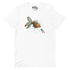 Golden Fish Scuba Diver T-Shirt Geek Nerd Advertise to Meta Animal Patterns Design by Tobe Fonseca