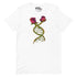 Flower DNA T-Shirt Geek Nerd Advertise to Meta Botany Print Design by Tobe Fonseca
