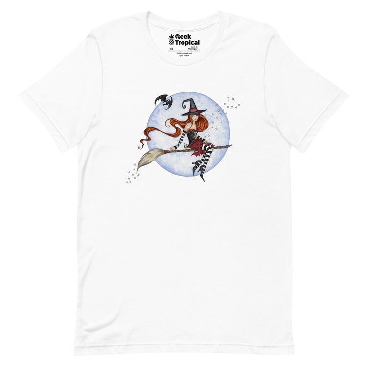 Amy Brown Moonlight Ride T-Shirt Geek Nerd Advertise to Meta Design by Amy Brown Fantasy Prints