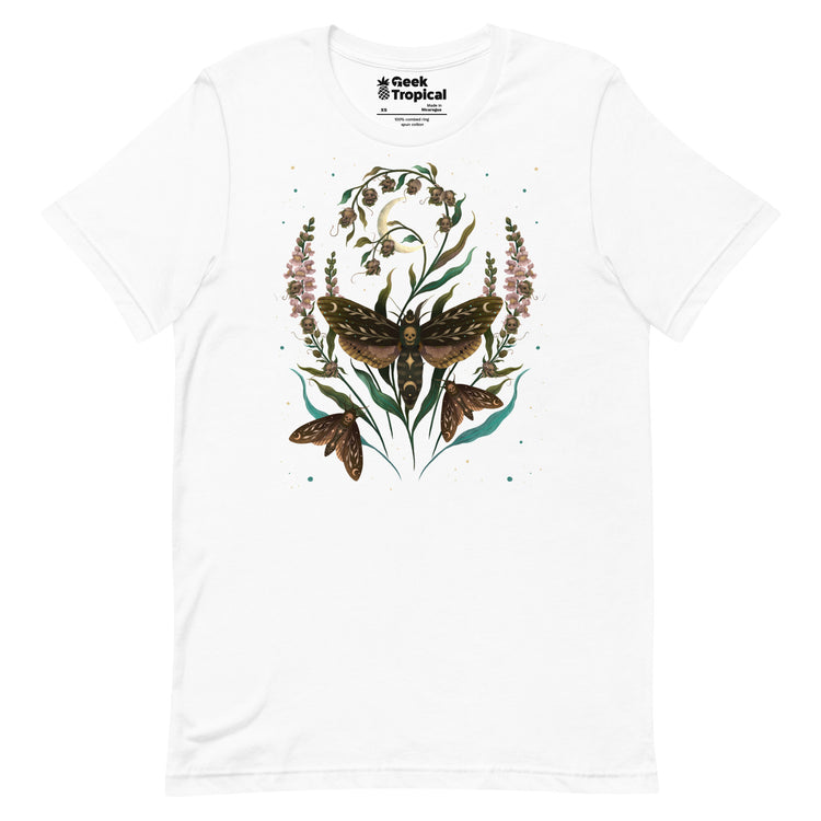 Death's Head T-Shirt Geek Nerd Advertise to Meta Design by Episodic Drawing FLOW DESC WRITING