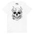 Floral Skull T-Shirt Geek Nerd Advertise to Meta Botany Print Design by Episodic Drawing