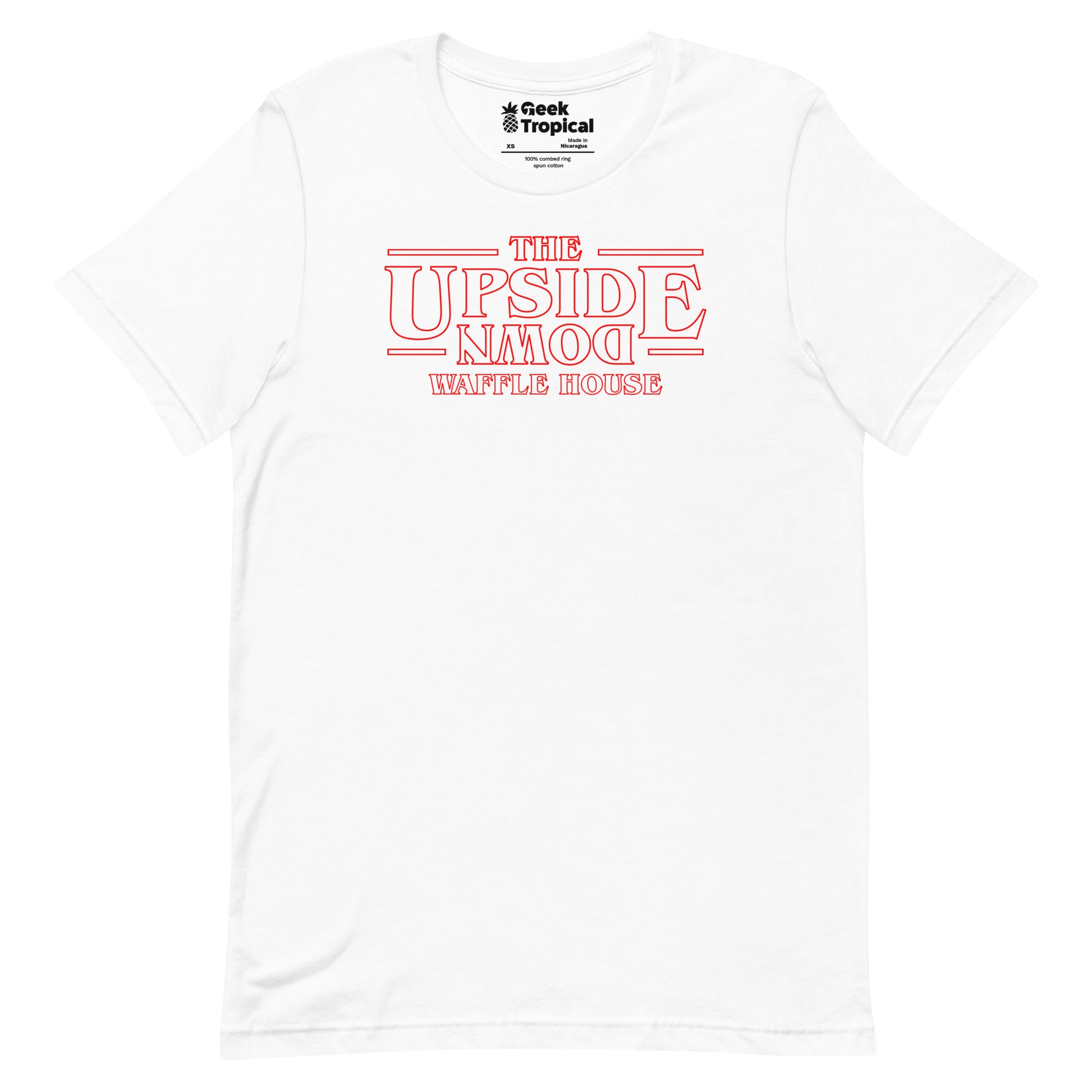 Upside Down Waffle House T-Shirt 16