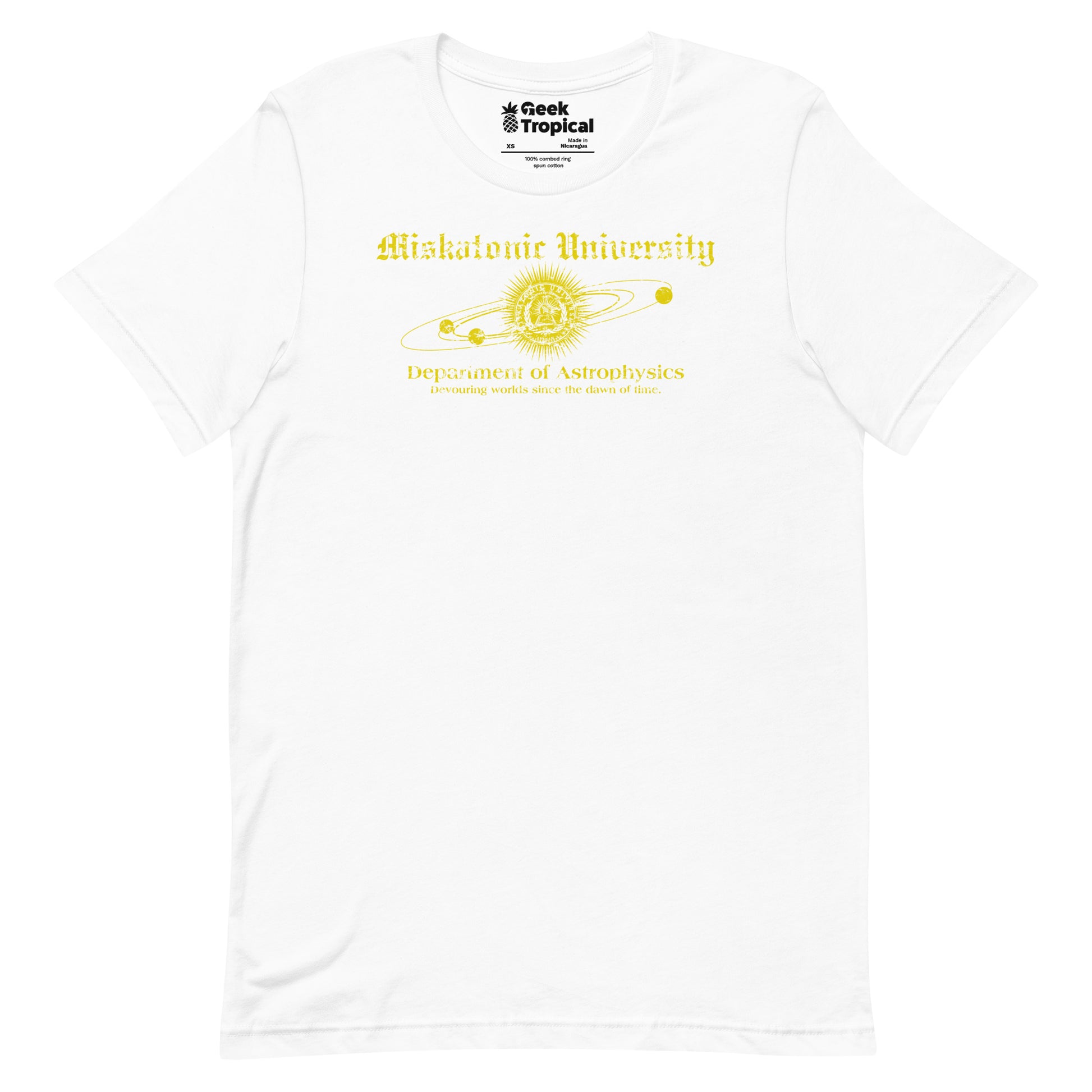 Miskatonic University Astrophysics T-Shirt 15