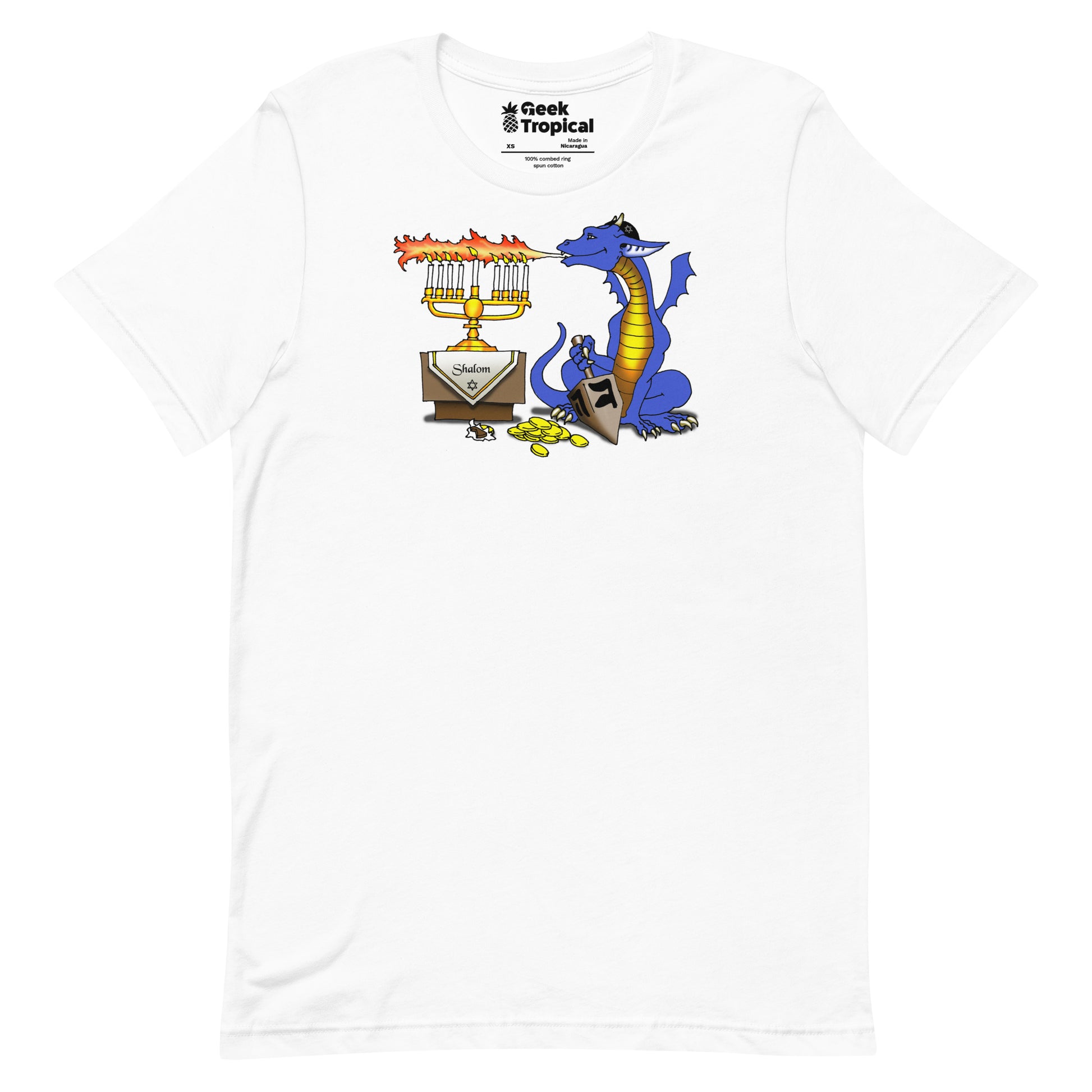Menorah Dragon T-Shirt 13