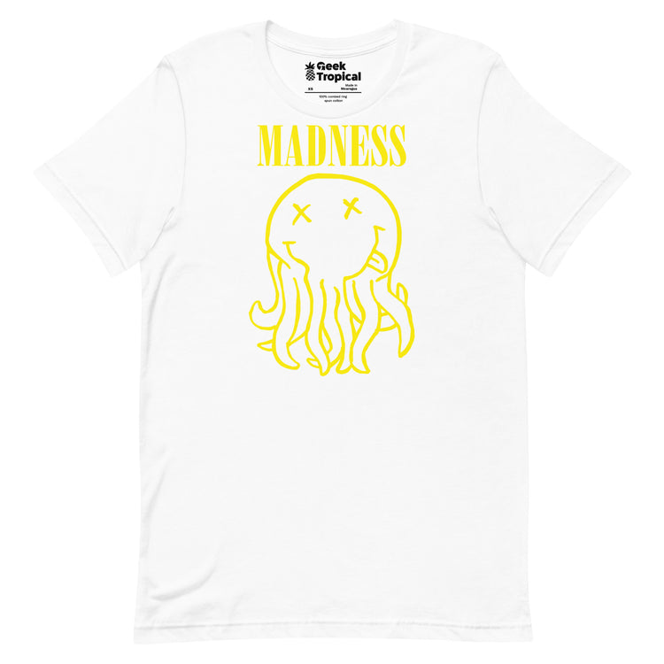 Madness T-Shirt Geek Nerd Advertise to Meta Fantasy Prints FLOW DESC WRITING