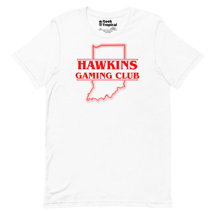 Hawkins Gaming Club T-Shirt Geek Nerd Advertise to Meta dnd & rpg print Fantasy Prints