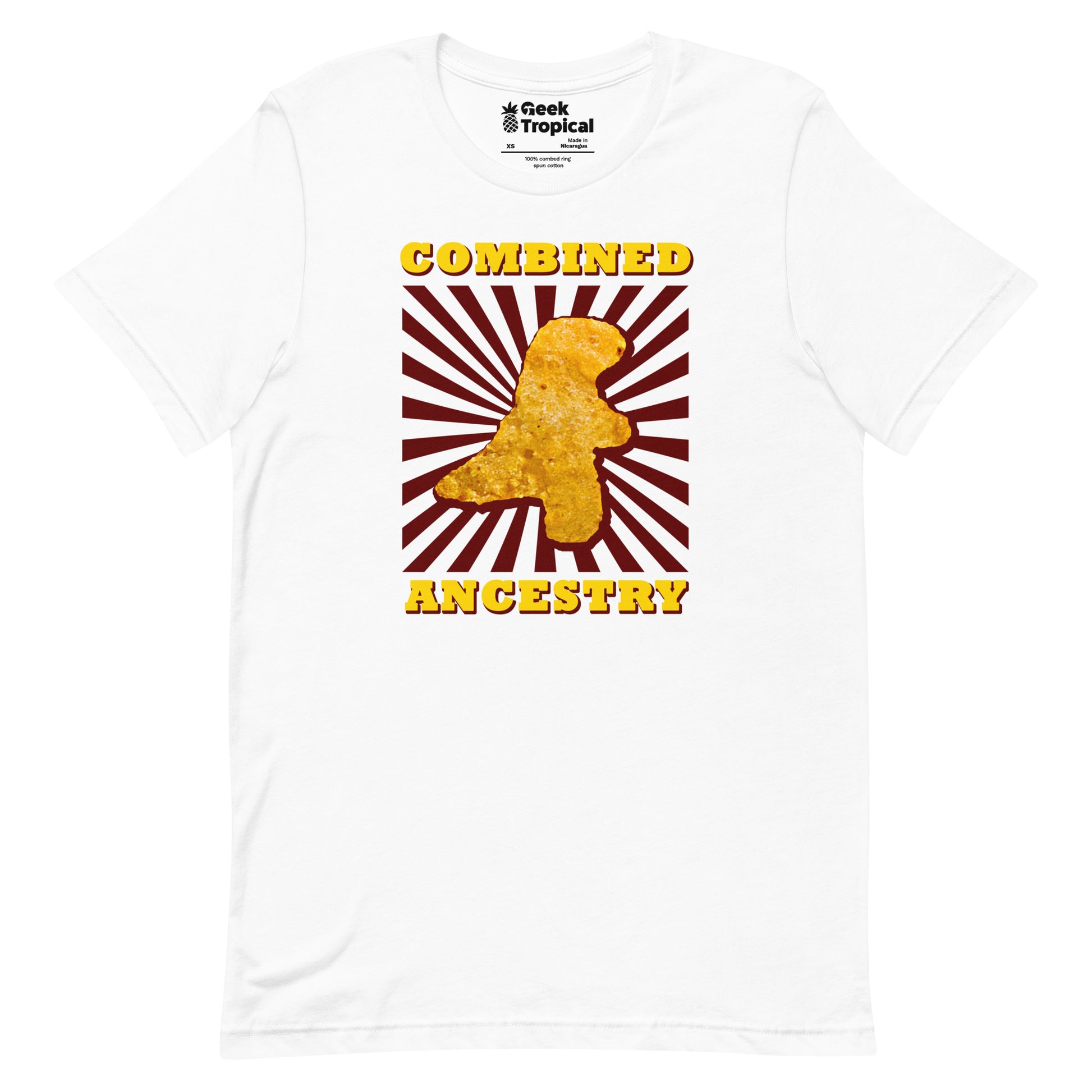 Combined Ancestry Dinosaur Chicken Nugget T-Shirt 16