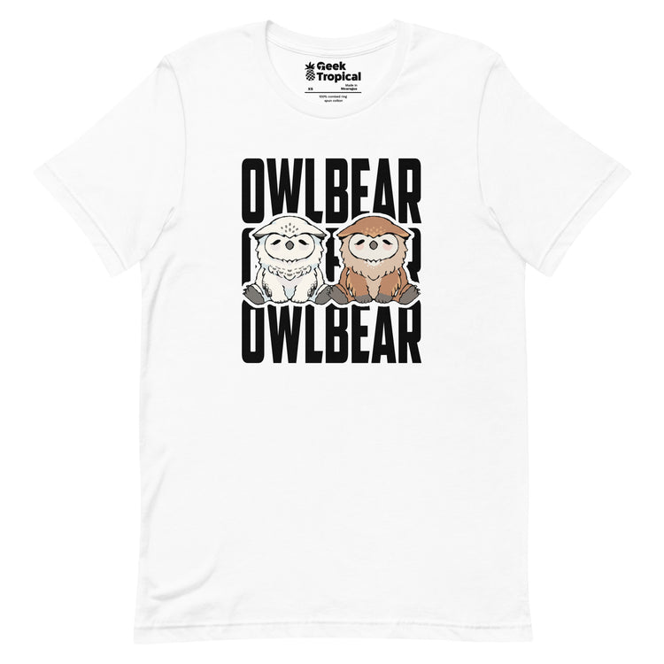 Dnd Owlbears T-Shirt Geek Nerd Advertise to Meta Animal Patterns Design by Ardi Tong
