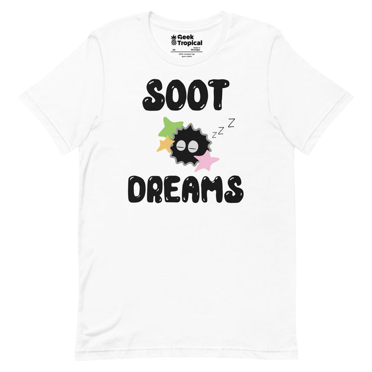 Sootdreams Sootsprite Anime T-Shirt Geek Nerd Advertise to Meta Anime Design by Heather Davenport