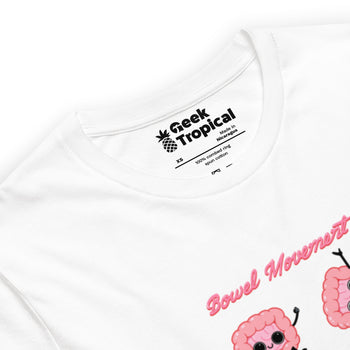 Bowel Movement T-Shirt Geek Nerd Design by Tobe Fonseca FLOW DESC WRITING Funny Prints