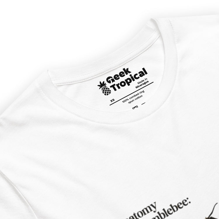 Bumblebee Anatomy T-Shirt Geek Nerd Animal Patterns Design by Tobe Fonseca FLOW DESC WRITING