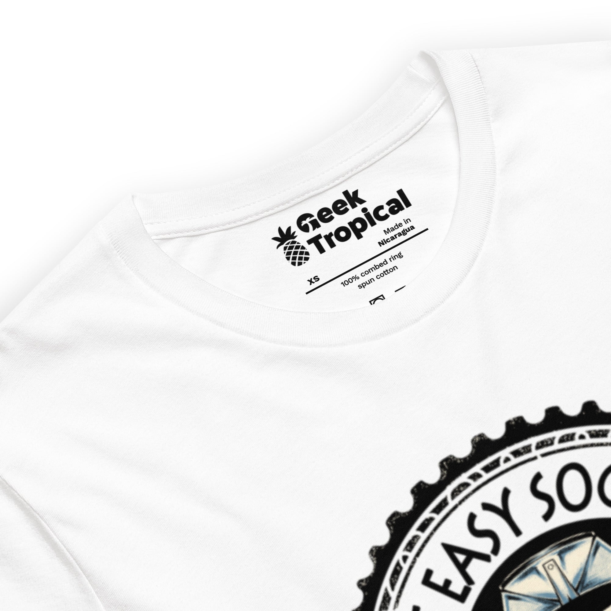 Take It Easy Social Club Knight T-Shirt Geek Nerd board game print Design by Tobe Fonseca dnd & rpg print
