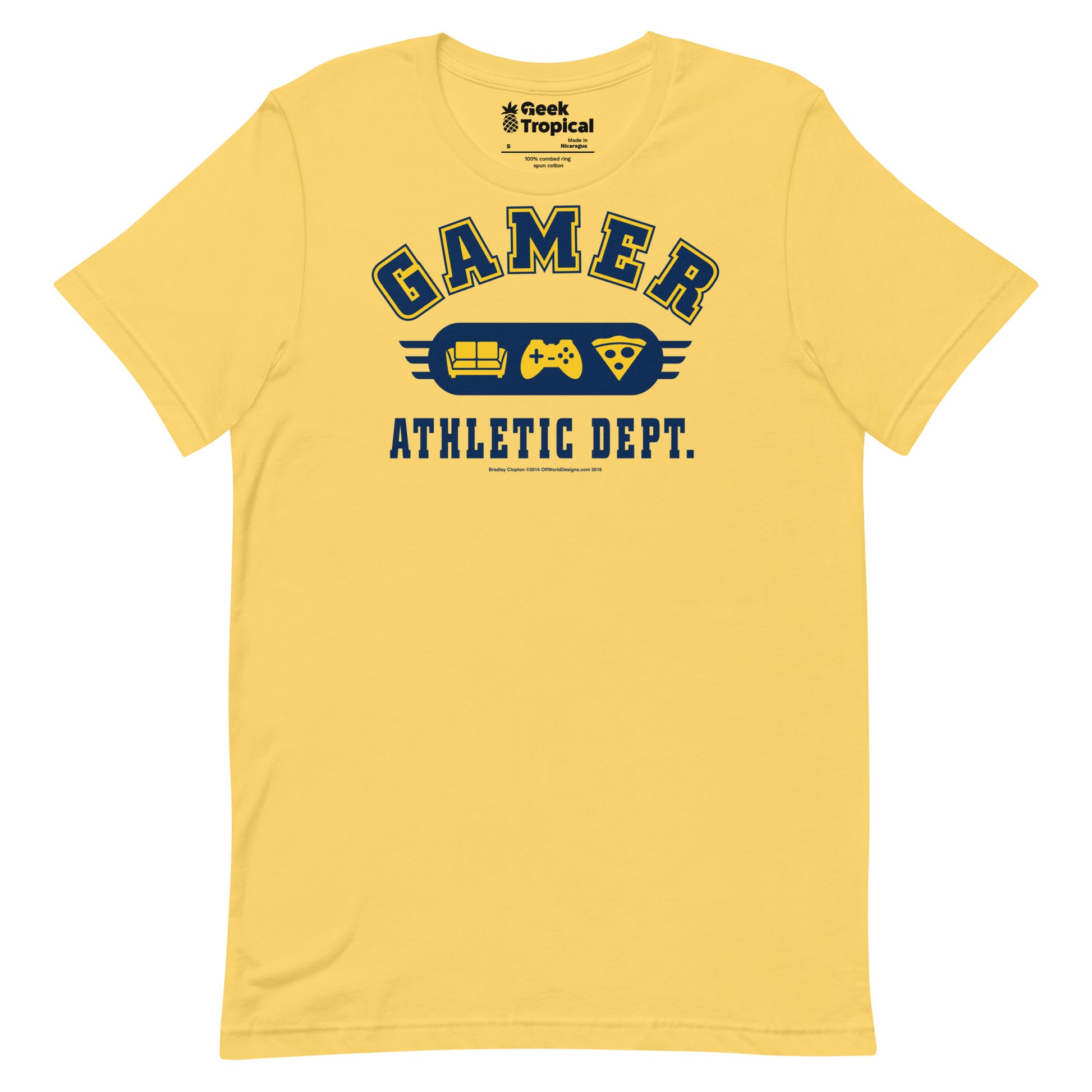 Gamer Ath Dept t-shirt Geek Nerd Advertise to Meta FLOW DESC WRITING Off World Designs