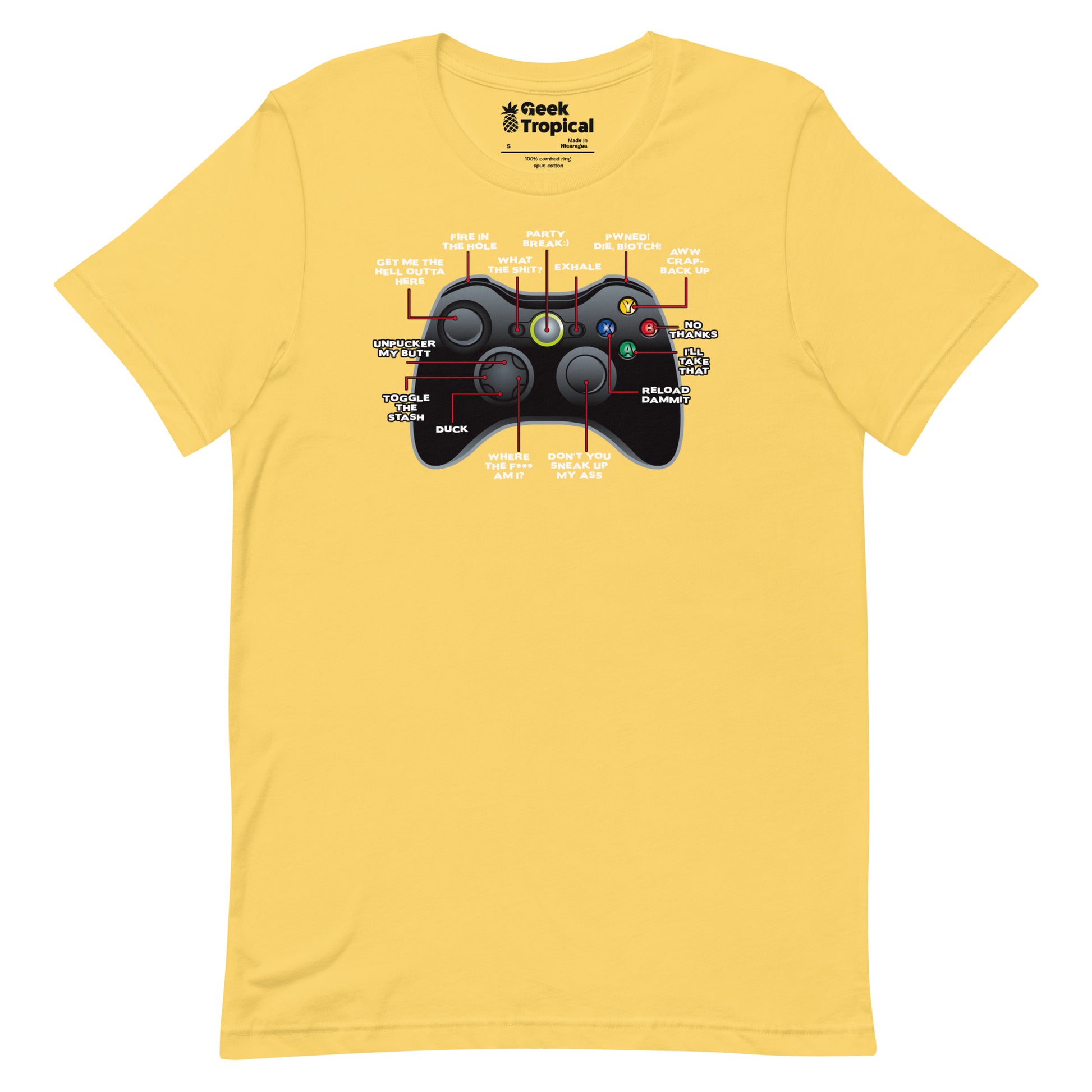 Game Controller How to Play T-Shirt 16