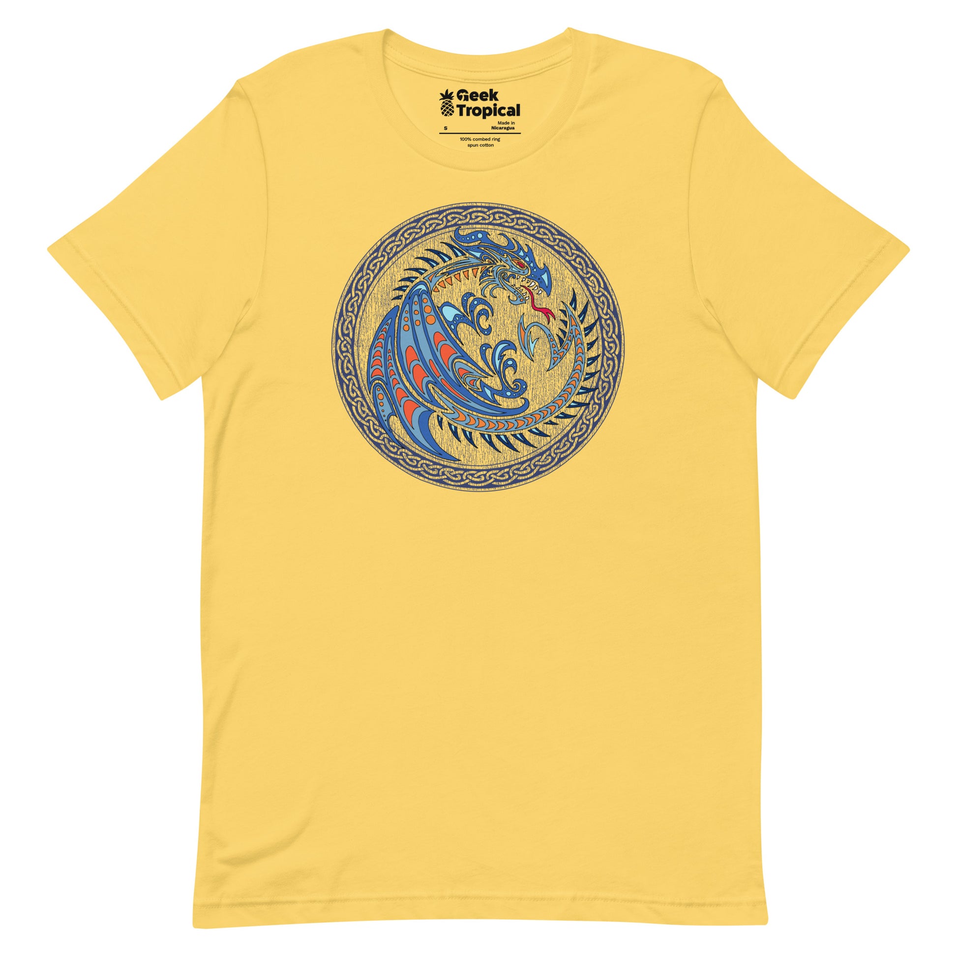 Tribal Dragon Crest T-Shirt 17
