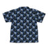 Year of the Tiger Blue Small Youth Hawaiian Shirt Geek Nerd Botany Print Design by Episodic
