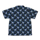 Year of the Tiger Blue Small Youth Hawaiian Shirt Geek Nerd Botany Print Design by Episodic