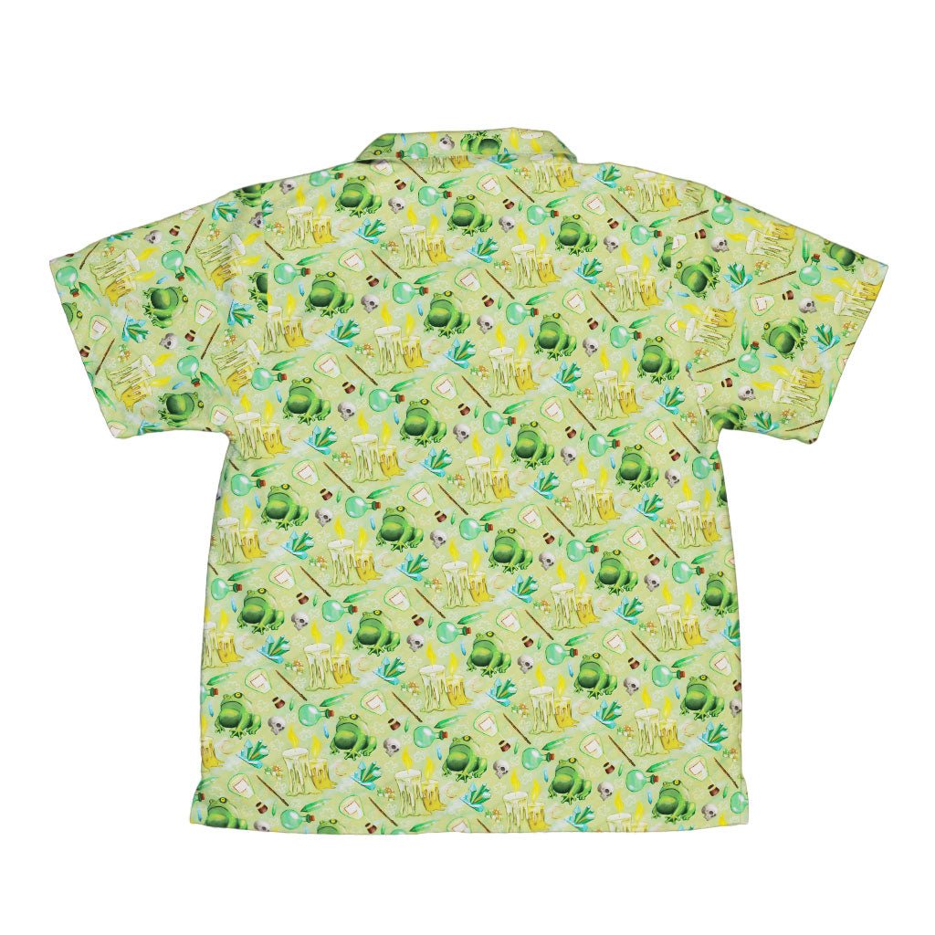 A Witches Brew Fantasy Youth Hawaiian Shirt - YXS - -
