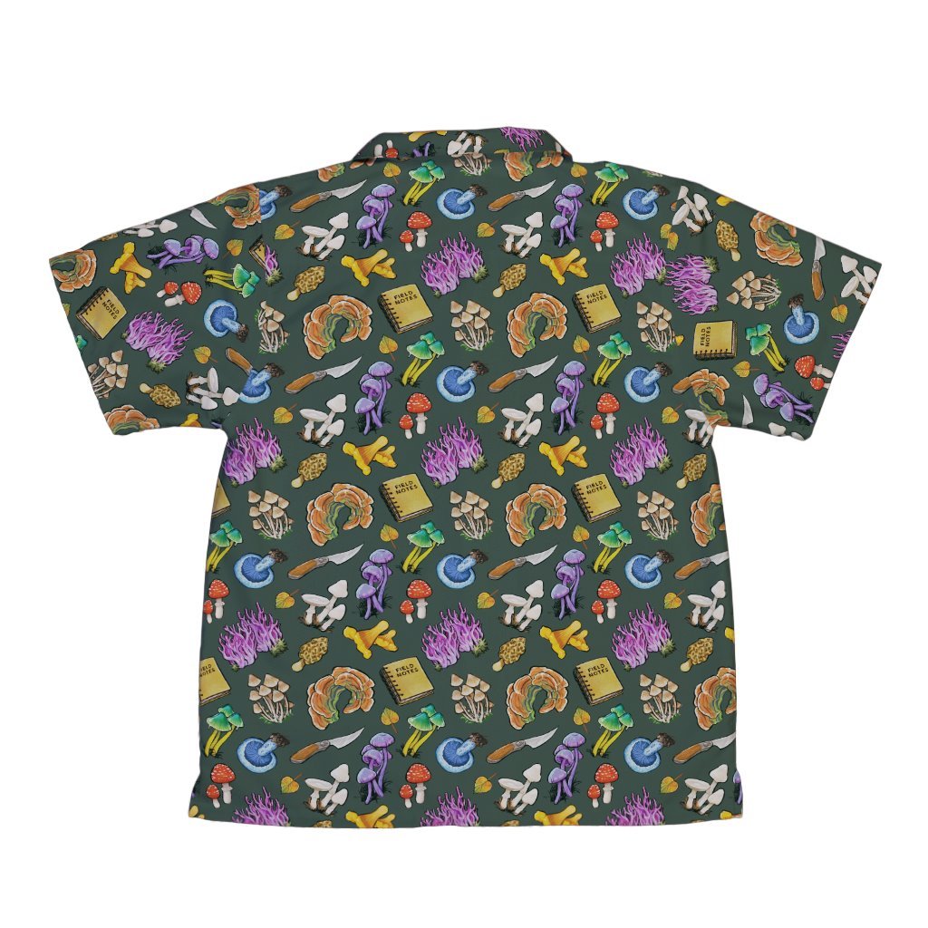 Anime Mushrooms Youth Hawaiian Shirt - YXS - -