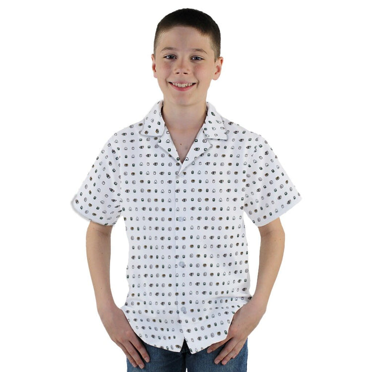 Anime Sushi Rolls Light Youth Hawaiian Shirt - YM - -