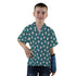 Anxious Ghosts Green Youth Hawaiian Shirt - YXS - -