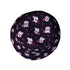 Anxious Ghosts Red Bucket Hat - M - Grey Stitching - -